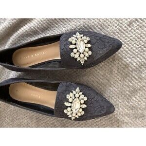 Kate and Kelly Lovelian bling loafers
